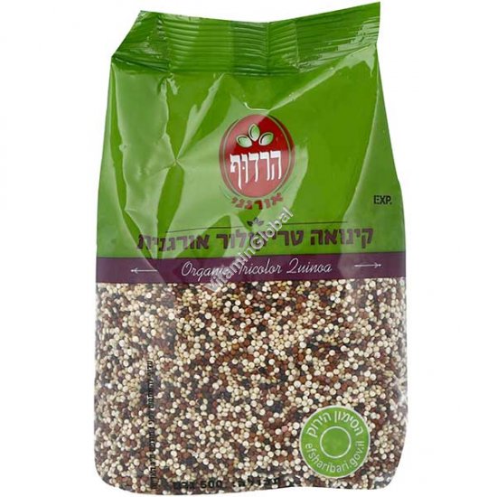 Organic Tricolor Quinoa 500g (17.63 oz) - Harduf