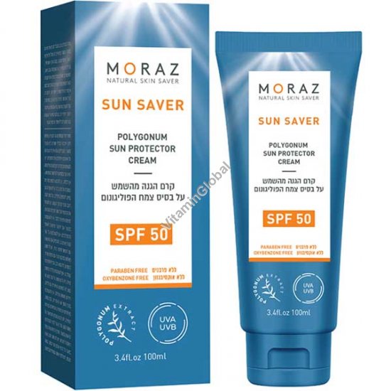 Sun Saver - Polygonum Sun Protector Cream SPF50 100ml (3.4 fl. oz.) - Moraz