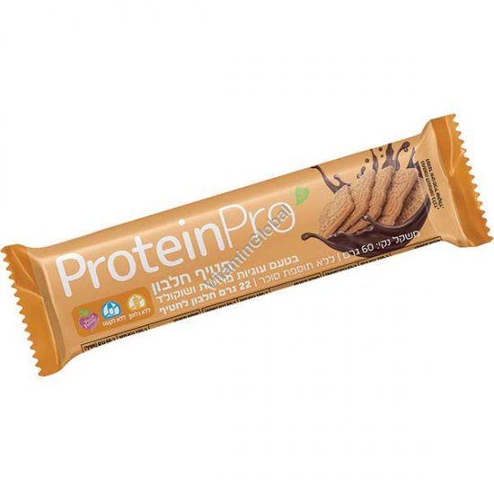 ProteinPro - Protein Bar Crunchy Cookies & Chocolate Flavor 60g - Nature\'s Pro