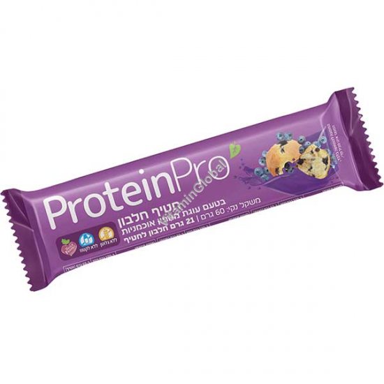 ProteinPro - Protein Bar Blueberry Muffin Flavor 60g - Nature\'s Pro