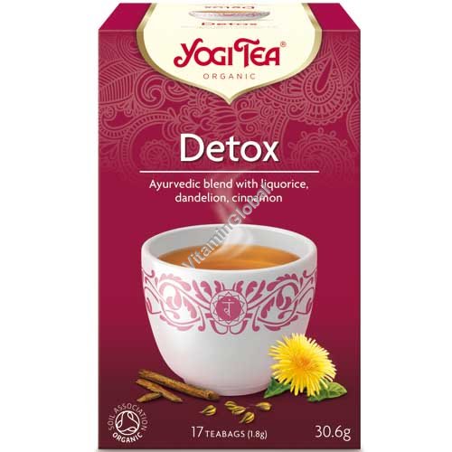 YOGI ® Organic Detox Energy ⇒ with lemon grass & dandelion
