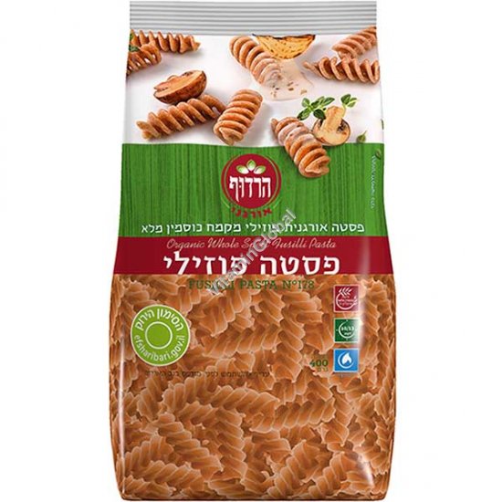 Organic Whole Spelt Fusilli Pasta 400g (14.10 oz) - Harduf