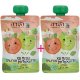 Economy Pack! Organic Apple and Peach Puree 200g (two 100g packs) 7.05 oz - HaSade