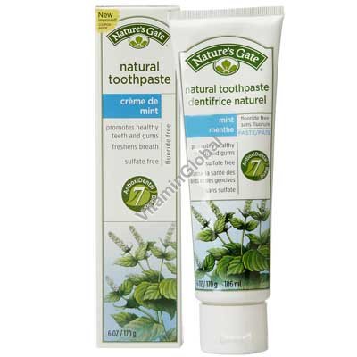 nature's gate natural toothpaste creme de mint